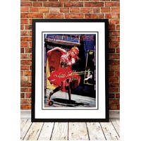 Cyndi Lauper ‘She’s So Unusual’ In Store Promotional Poster 1983 - Framed A4