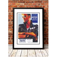 George Michael ‘Australian Tour’ In Store Promotional Poster 1988 - Framed A2
