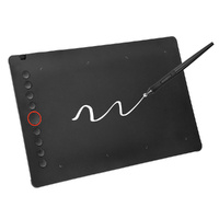 Digital Graphics Tablet Drawing Pad 8192 Levels Large Working Area 285x180mm Compatible with Win/MacOS Support PC/Mobile for Drawing Designing Teachin