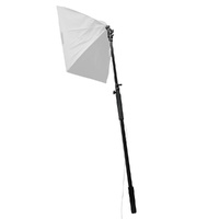 Handheld Boom Pole Stand Light Portable Telescopic Stand Max 3m with Lock and Shoulder Strap For Studio Strobe Light Flash Microphone Speedlight Suppo