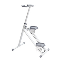 Foldable Stair Stepper for Home Gym Exercise Height Adjustable Vertical Climber Machine 150kg Loading Capacity with Digital Display for Full-Body Work