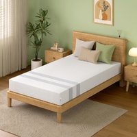 BedStory Single Memory Foam Mattress 25cm Cooling Gel Foam Mattress in a Box Medium Feel
