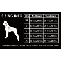Dog Harness with Steel D Ring - Orange, S
