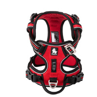  No Pull Explosion Proof Dog Harness - Red, S