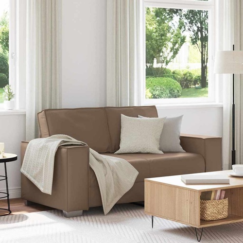 Sofa Chair Cappuccino 160 x 78 x 84 cm Artificial Leather