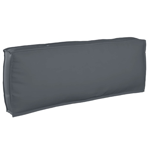 Cushion Anthracite 120 x 40 x 12 cm Oxford Fabric