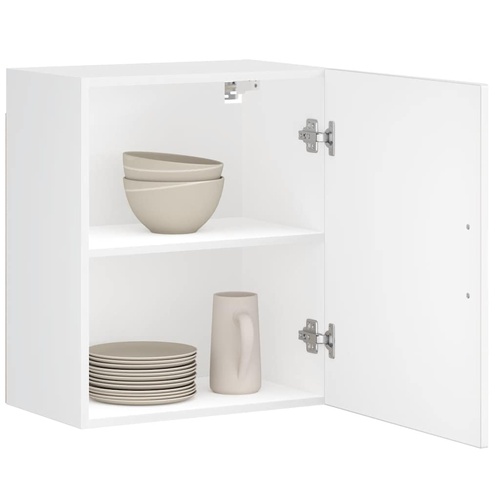 Kitchen Wall Cabinets 2 pcs Porto White Engineered Wood