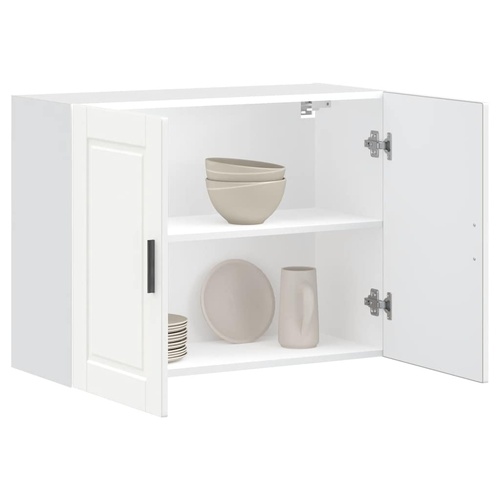 Kitchen Wall Cabinet Porto White Engineered Wood