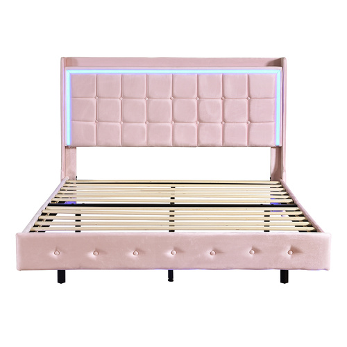 Levede Queen Floating Bed Frame