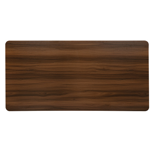  Desktop For Motorised Adjustable Black 140X70CM Walnut