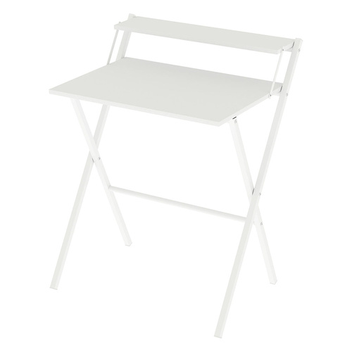 Levede Foldable Computer Desk Office Study Desk White