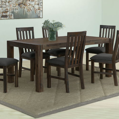 Nowra Dining Table Medium Chocolate