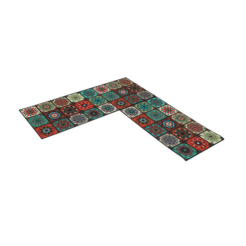  2x Kitchen Mat Floor Rugs Area 45x120cm
