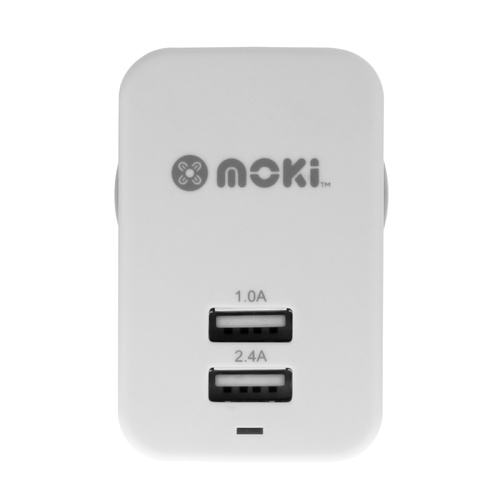 MOKI Dual USB Wall Charger