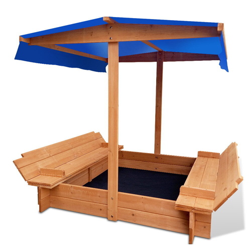 Wooden Outdoor Sand Box Set Sand Pit- Wood