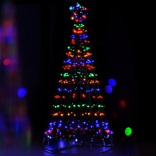 Christmas Tree 2.1M 264 LED Xmas Trees Solar Power