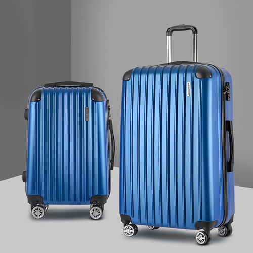 Luggage Trolley Suitcase Sets Travel TSA Hard Case 2Set