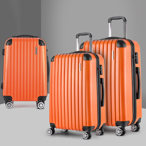 Luggage Sets Trolley Travel Suitcases TSA Hard Case 3Set