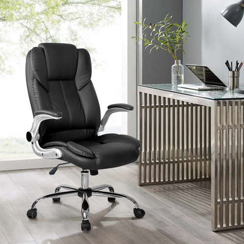 Executive Office Chair Leather Tilt