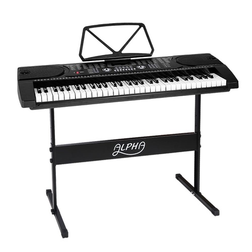 61 Keys Electronic Piano Keyboard Digital Electric w Stand Beginner
