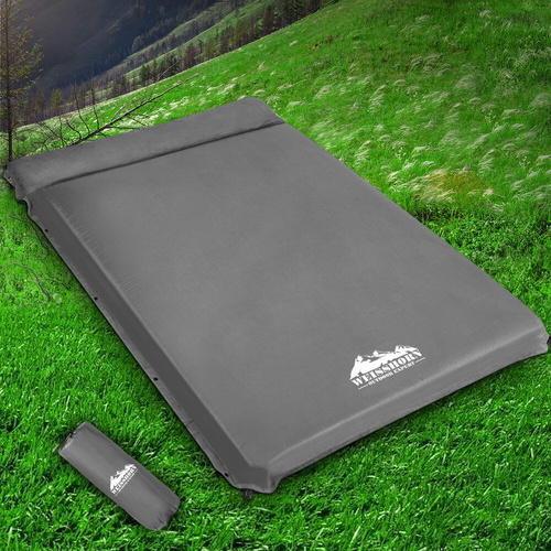 Self Inflating Mattress 10CM Camping Sleeping Mat Air Double