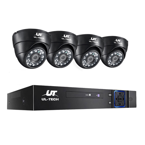 CCTV Security System 8CH DVR 1080P Camera Sets Security Cameras Range 2