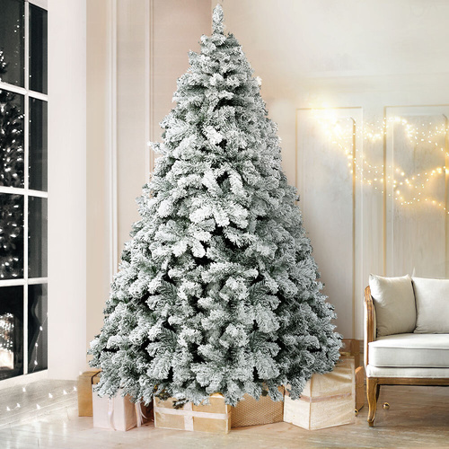Christmas Tree Xmas Trees Decorations Snowy Tips Snowy Christmas Trees Range 4