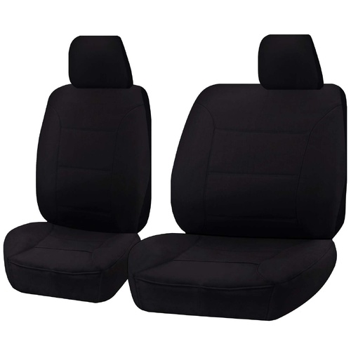 Seat Covers for TOYOTA LANDCRUISER 60.70.80 SERIES HZJ-HDJ-FZJ 1981 - 2010 TROOP CARRIER 4X4 SINGLE CAB CHASSIS FRONT BUCKET + _ BENCH ALL TERRAIN
