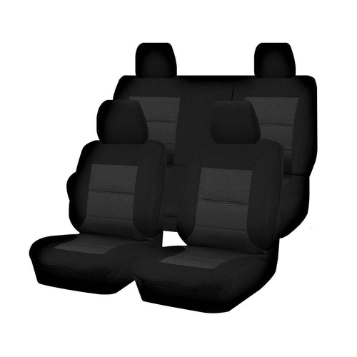 Premium Jacquard Covers - For Nissan Frontier D40 Series Dual Cab 2006-2015