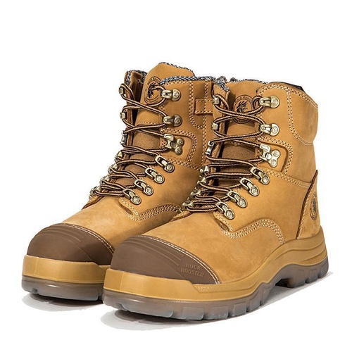Safety Boots Kimberly Zip Side Nubuck Leather Pu/Tpu Sole