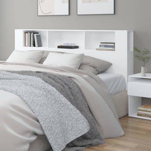 Headboard Cabinet 200x18.5x104.5 cm