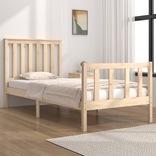 Bay Bed Frame Solid Wood Pine