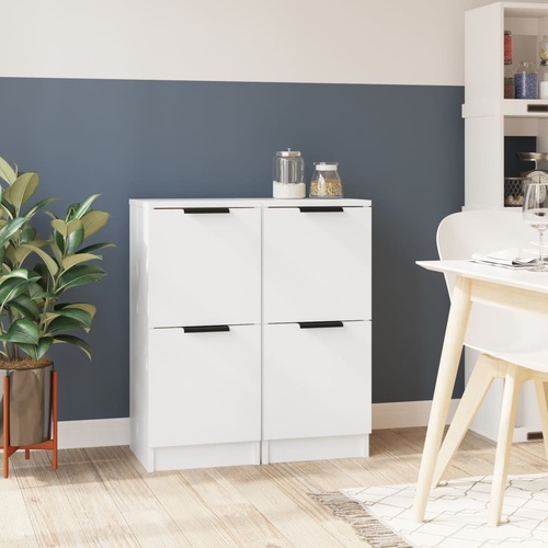 Sideboards 2 pcs 30x30x70 cm Engineered Wood