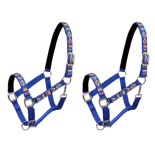 Head Collars 2 pcs for Horse Nylon