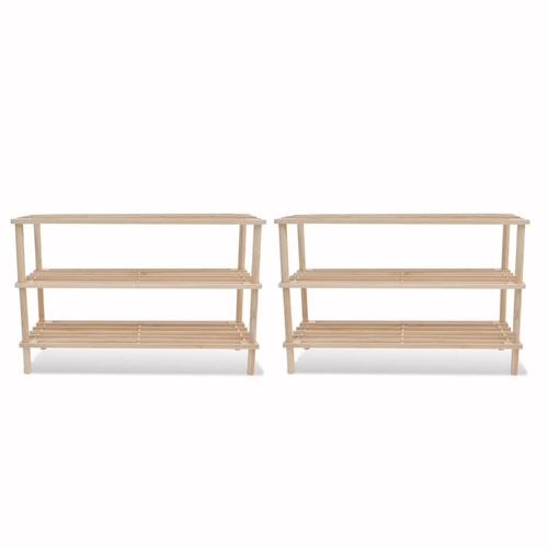 Wooden Shoe Rack