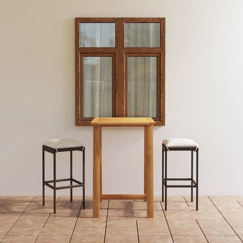 Garden Bar Set with Cushions