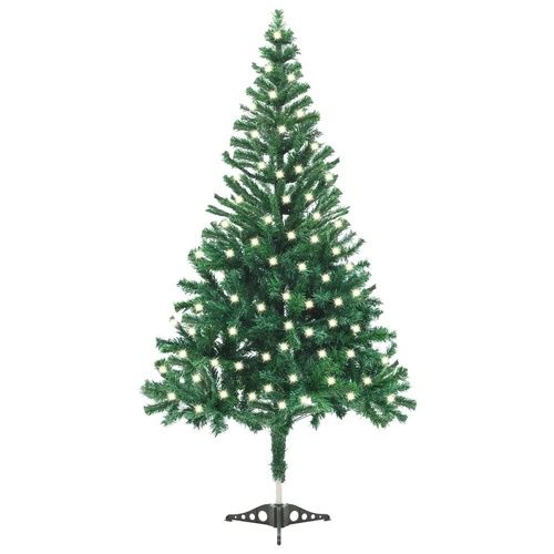 Artificial Christmas Tree with LEDs&Stand Branches
