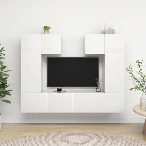 Galion 6 Piece TV Cabinet Set Engineered Wood