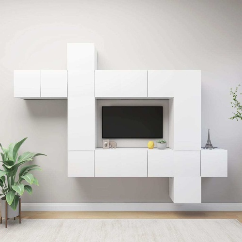 Waldorf TV Cabinet Set Engineered Wood