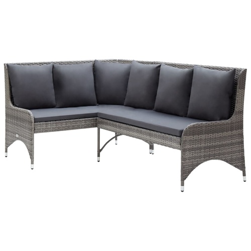 Garden Corner Sofas 2 pcs Poly Rattan