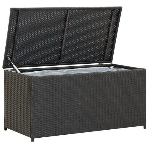 Garden Storage Box Poly Rattan Outdoor Storage Boxes