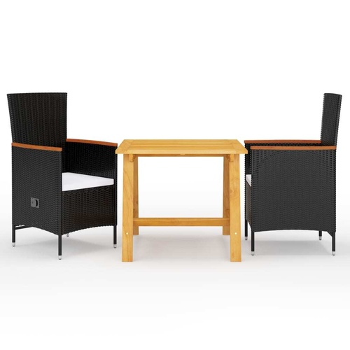 3 Piece Garden Dining Set