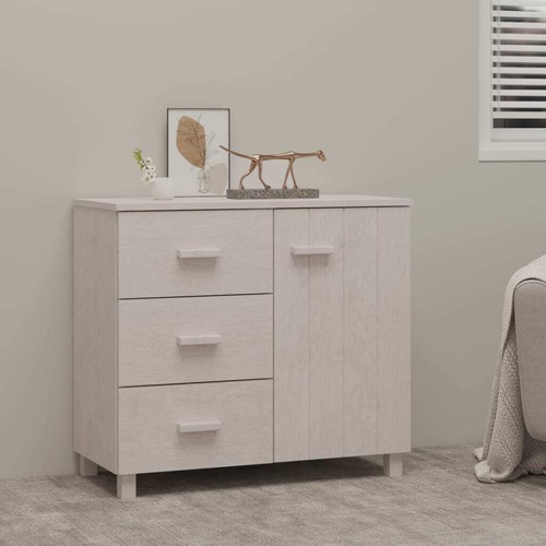 Sideboard 90x40x80 cm Solid Wood Pine