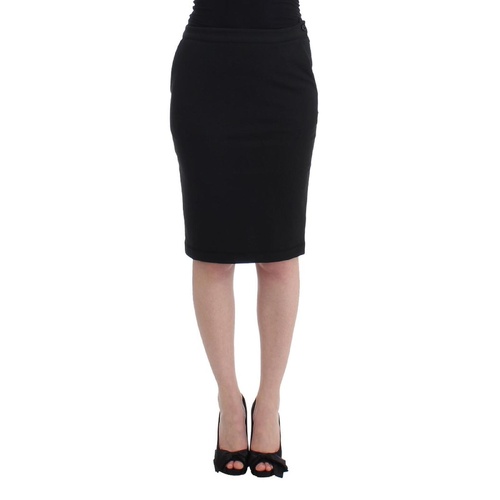 Authentic GF Ferre Pencil Skirt with Logo Details Women