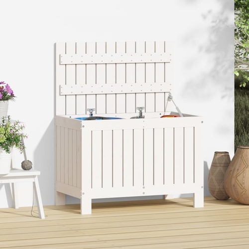 Garden Storage Box Solid Wood Pine
