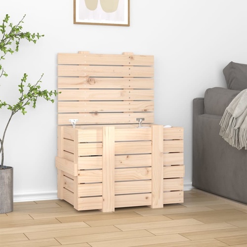 Storage Box Solid Wood Pine