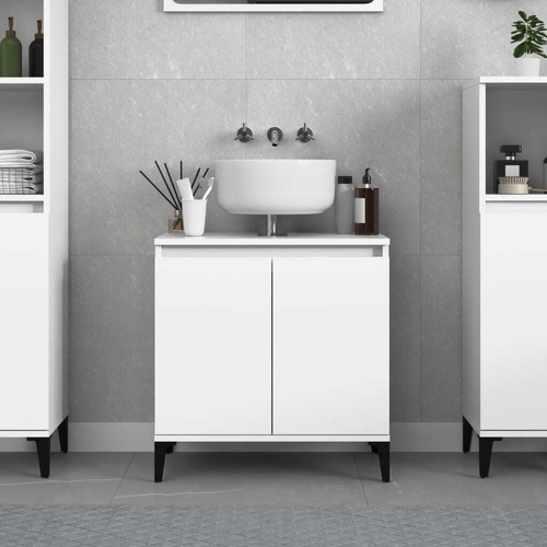 Sink Cabinet 58x33x60 cm Engineered Wood