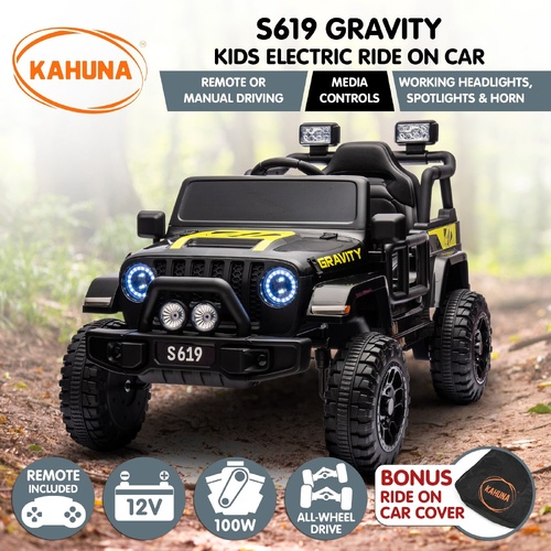 S619 Gravity Kids Electric Ride On Car
