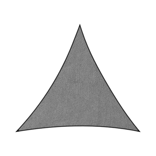 Wallaroo 280GSM Outdoor Sun Shade Sail Canopy Triangle Grey