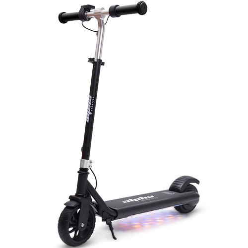 ALPHA Edge Electric Scooter Kids Teens, 16km h Max, Adjustable Height, UL Certified, AU Compliant, Dual Brakes, Bluetooth Music, LED